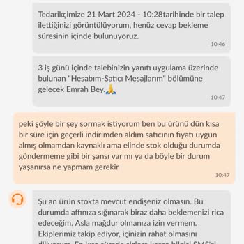 Trendyol Parasını Ödediğim Siparişimi Göndermiyor