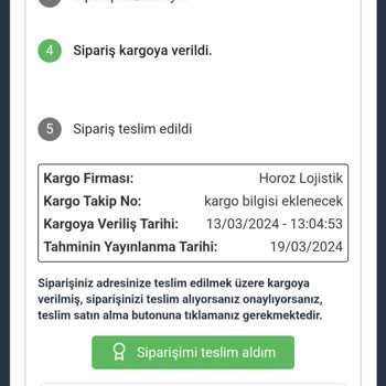 Şok Marketler Kargo Takip No Yok