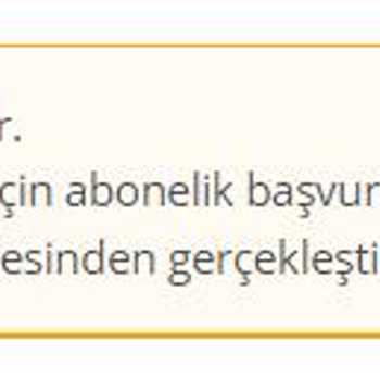 E-Devlet (Turkiye.gov.tr) Ck Elektrik Abonelik Sorunu