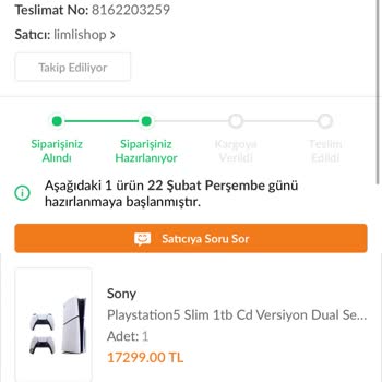 Trendyol 34 Gündür Siparişimi Göndermiyor Açıklama Yapmıyor