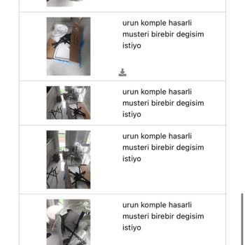 Trendyol'dan Aldığım Masa Takımı İade Almadılar