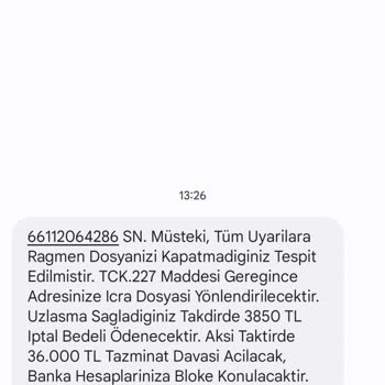 BUYUKBYZLTD (SMS) Bu Konu İle Alakam Yoktur
