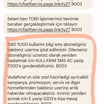 Vodafone Müşteri Hizmetleri Çözümsüzlüğü Ve Yanlış İşlemleri