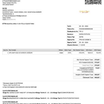 Onkatech Servis Saatimizi Bozdu Ve Çalışmayan Ürünle Değiştirdi