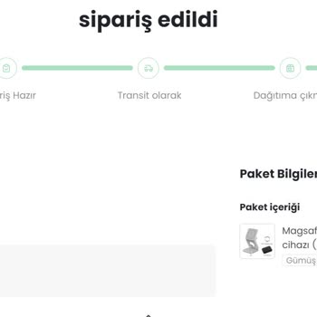 Magsafe-tr.com Sipariş Sonrası Sorunu!