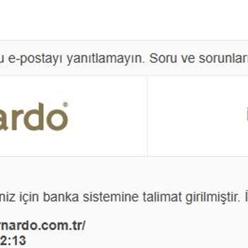 Bernardo Firmasının Kalitesiz Satış Hizmeti