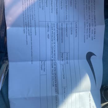 Barçın Spor Nike Kalite Sorunu Nu Müşteriye Yıkılıyor
