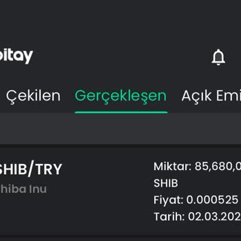Bitay 02.03.2024 Günü Saat Yapmış Olduğum Çekim İşlemi Halen Gerçekleşmedi.