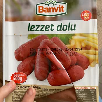 Banvit Sosis Renk Garipliği