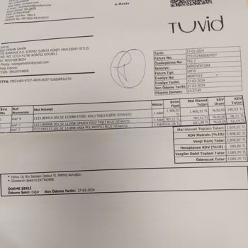 Tuvidxxl İade Sorunu