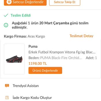 Aras Kargo Kargomu Vermedi, Vermiş Gibi Gösterdi