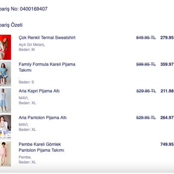 Penti İptal Ettiği Siparişi 4 Aydır Kartımdan Ödeme Alıyor.