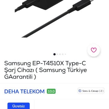 Pazarama (Atılım Teknoloji) Şarj Cihazı Garantisi