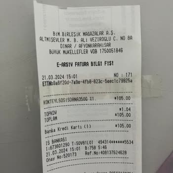 Torku Dana Sosis Gramaj Eksik