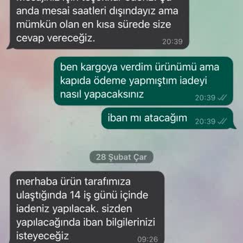 Ayakkabı Prensi Firması İade Yapmıyor