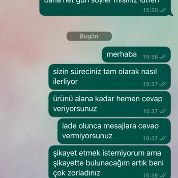 Ayakkabı Prensi Firması İade Yapmıyor