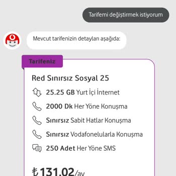 Vodafone Yüksek Fatura Ücretlendirmesi