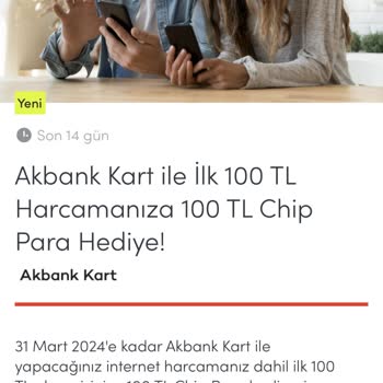 Akbank Chippara Kampanyasını, Koşulu Sağladıktan Sonra Değiştirdi.