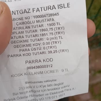 Gazmatik Pursaklar Ankara Para Ustu