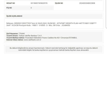 Kitup Uygulaması İznim Olmadan İki Aydır Hesabımdan Para Çekiyor
