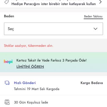 Boyner Tüketiciyi Yanıltıyor, İade Kabul Etmiyor