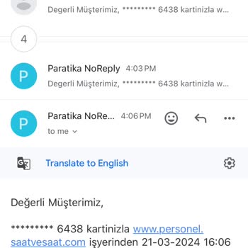 Paratika'da İzinsiz İşlem Şoku: 8120 TL Kayıp!