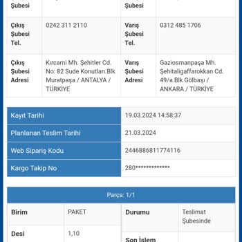 Sürat Kargo Ürün Teslim Etmiyor
