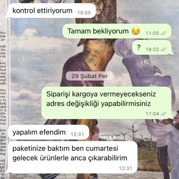 Qafiye Prive Ürünüm Teslim Edilmedi