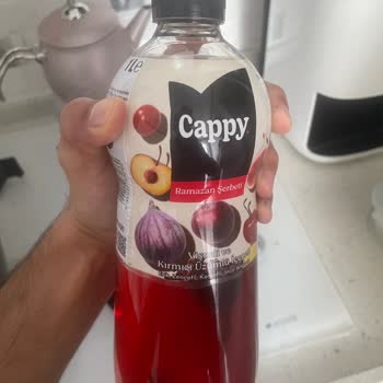 Cappy Ramazan Şerbeti İçerisinden Ne Olduğu Belli Olmayan Bir Cisim Çıktı!