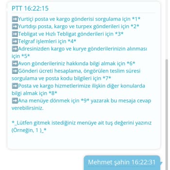 PTT Kargo Ulaşamadığımız Kargo İsletmesi PTT
