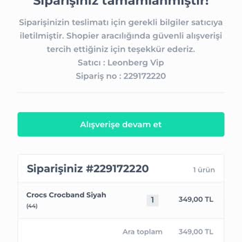 Shopier Üye Olmadan Satın Alma İade Talebi