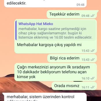MIEKO Xiaomi Mieko Servis Ve Müşteri Hizmetleri Sorunu