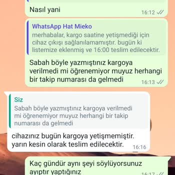 MIEKO Xiaomi Mieko Servis Ve Müşteri Hizmetleri Sorunu