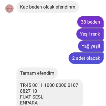 Sutafasshon (Instagram) Online Alışverişte Mağduriyet: İade Talebi