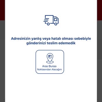 Aras Kargo Teslimat Hatası Ve İletişim Sorunu