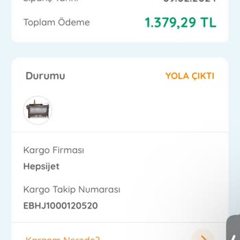 Ebebek Gelmeyen Kargo Beşik