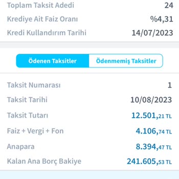 Halkbank'tan Çektiğim Kredinin Sürekli Faizinin Yükselmesi