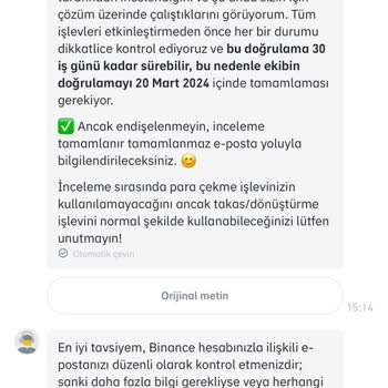 Binance Account Under Review Due to Duplicate Withdrawal