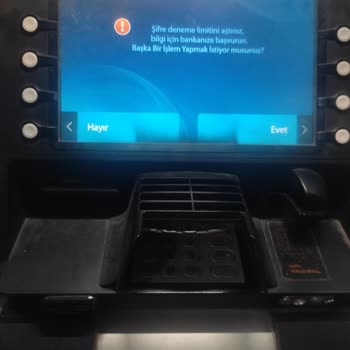 İninal Kart ATM Şifre Blok Hatası