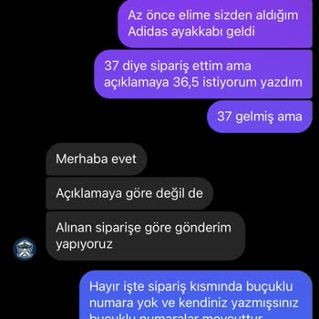 Captanspor.com Değişim Yapmıyorlar Ve İlgilenmiyorlar