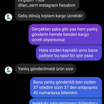 Lovesneakertr Ayakkabı Aldım Ve İade Yapmıyorlar