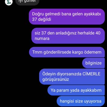 Lovesneakertr Ayakkabı Aldım Ve İade Yapmıyorlar