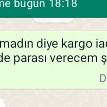 PTT Kargo Gönderilen Ürün Dağıtıma Çıkmadan İade Olması