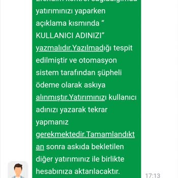 Holiganbet 1007holigan.com Sitesinde Yapılan Paraya El Koyma