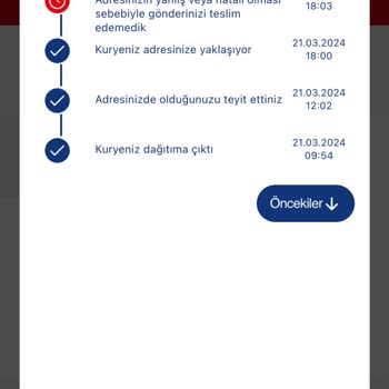 Aras Kargo Harmandere Şubesi Adrese Gelmeden Eksik Adres Yazıyor!