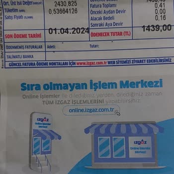 İZGAZ Haksız Gecikme Bedeli.