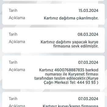 Kuryenet Ziraat Bankası Kartımı Evde Bulamadık Diye Geçiştirip Duruyor