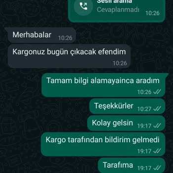 Vozol Center Cevap Vermiyor Ve Ürünü Göndermiyor