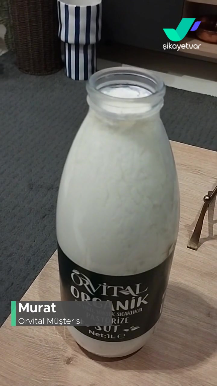 Orvital Organik Süt Kapak Problemi videonun kapak resmi