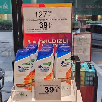 Watsons Kasiyerin Yanlış Fiyat Bilgisi Vererek Ürün Satmaya Çalışması